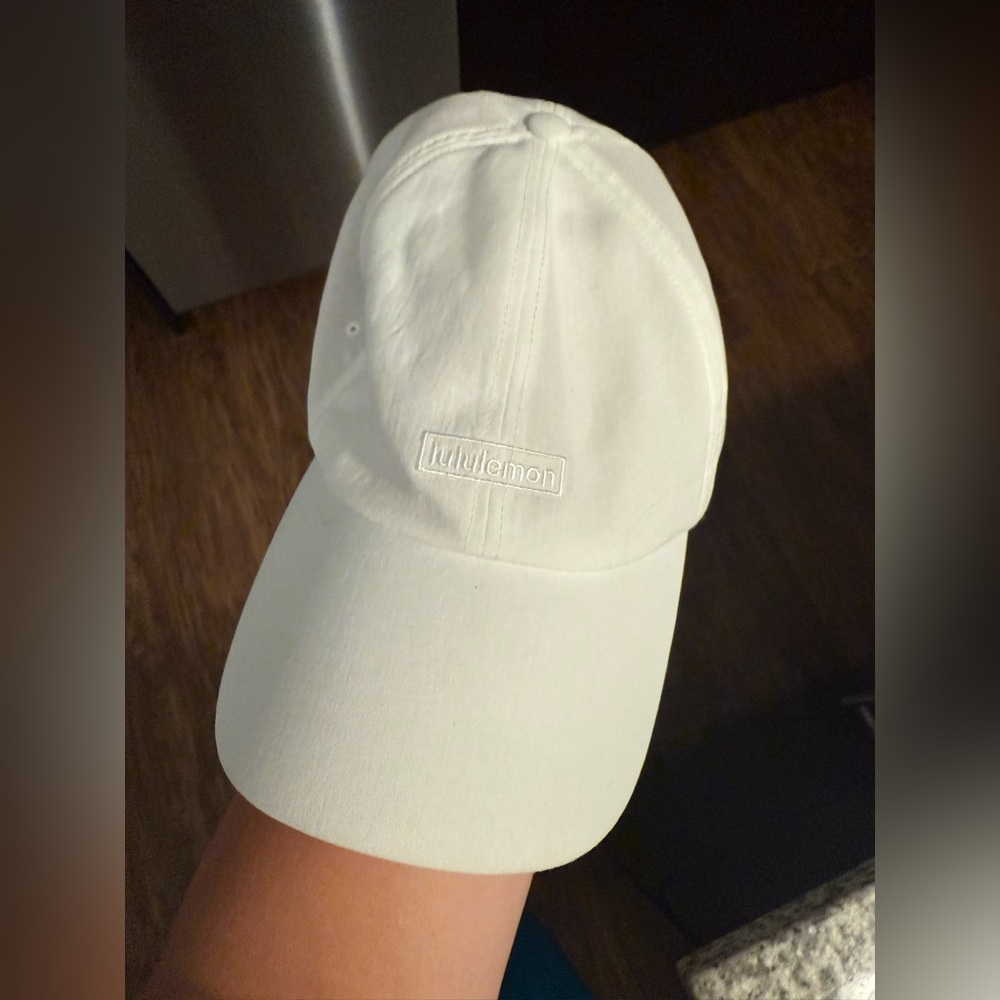 Lululemon White Athletic Hat
